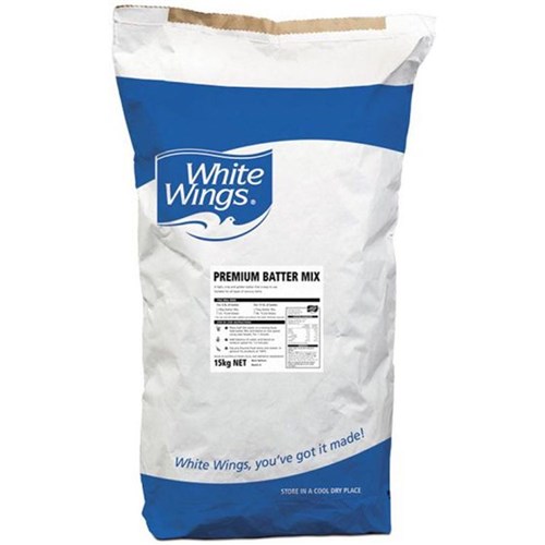 WHITE WINGS BATTER MIX 15KG