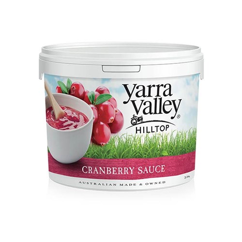 AGF HILLTOP CRANBERRY SAUCE 2.25KG